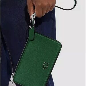 Emerald Green Coach Bag